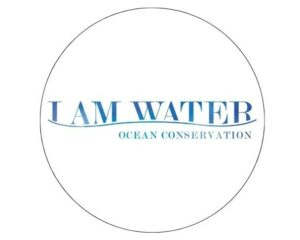 Shows the I am water Logo